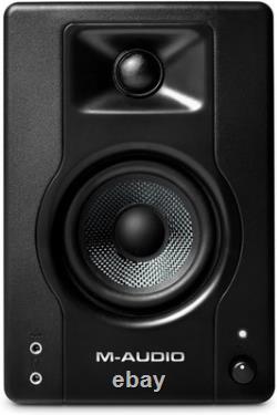 M-AUDIO BX3 3.5-inch Studio Monitor Speakers Pair for PC Music Production Gaming