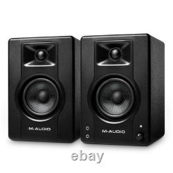 M-AUDIO BX3 Pair 3.5 Studio Monitors, HD PC Speakers for Recording and Multimed