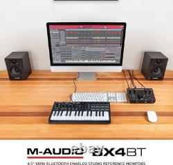 M-Audio BX4BT 4.5 Studio Monitors & PC Speakers with 4.5 Bluetooth