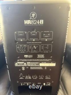 Mackie HR824 Mk 2 Studio reference monitors Pair