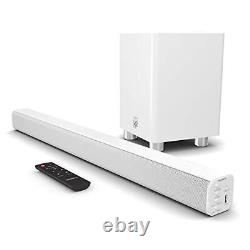 Majority K2 Sound Bar with Subwoofer 150W Powerful Stereo 2.1 Channel Sound