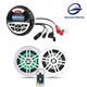 Marine Audio Package With Waterproof Bluetooth Stereo Receiver And Boat Speakers