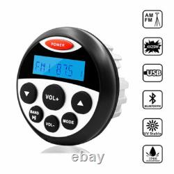 Marine Audio Receiver Stereo Radio + Boat Speakers + Antenna Waterproof IP66