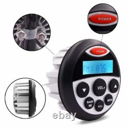 Marine Audio Receiver Stereo Radio + Boat Speakers + Antenna Waterproof IP66