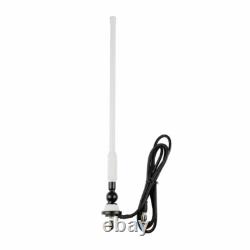Marine Stereo Bluetooth Audio Receiver + 2x Boat Speakers + Aerial for ATV UTV