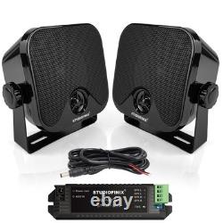 Marine Waterproof Bluetooh Stereo Audio Speaker System for ATV UTV Motorcycle