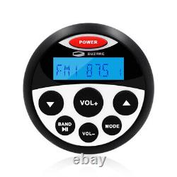 Marine Waterproof Stereo Radio Bluetooth System Receiver + 3 inch Boat Speakers