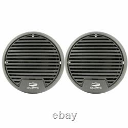 Marine Waterproof Stereo Radio Bluetooth System Receiver + 3 inch Boat Speakers