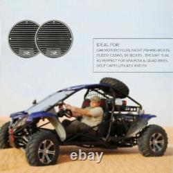 Marine Waterproof Stereo Radio Bluetooth System Receiver + 3 inch Boat Speakers