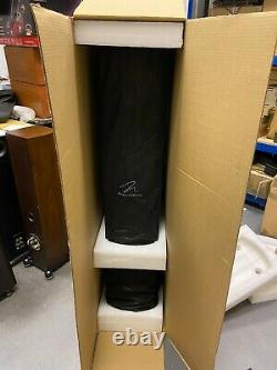 Martin Logan Theos hybrid electrostatic stereo speakers boxed ideal audio