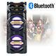 Mega Sound Bluetooth Party Speaker With Usb And Lights Home Hi-fi Stereo System