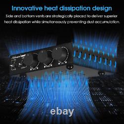 Mini 300W Digital Amplifier with PHONO IN TPA3255 Stereo Audio Amp with48V Adapter