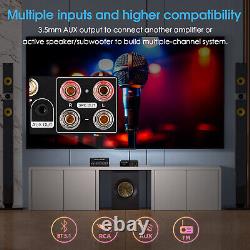 Mini Bluetooth 5.1 Digital Amplifier Stereo Receiver for Speakers FM Radio 100W