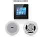 Mini Wall Amplifier Bluetooth Smart Sound System Theater Stereo Ceiling Speaker