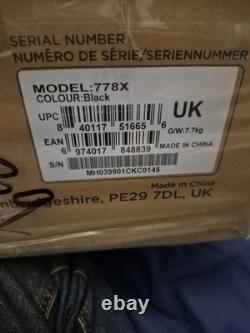 Mission 778X Integrated Stereo Amplifier Hi-Fi Audio with Bluetooth, Black