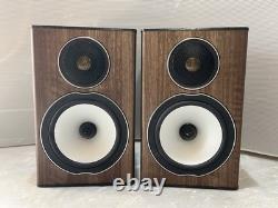 Monitor Audio Bronze B1 Bookshelf Speaker, 8 Ohms, 100W, Brown -VGC
