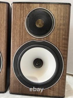 Monitor Audio Bronze B1 Bookshelf Speaker, 8 Ohms, 100W, Brown -VGC