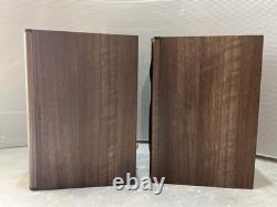 Monitor Audio Bronze B1 Bookshelf Speaker, 8 Ohms, 100W, Brown -VGC