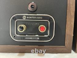 Monitor Audio Bronze B1 Bookshelf Speaker, 8 Ohms, 100W, Brown -VGC