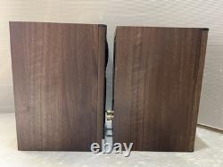 Monitor Audio Bronze B1 Bookshelf Speaker, 8 Ohms, 100W, Brown -VGC