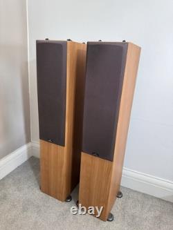 Monitor Audio Bronze BR5 Floor Standing Speakers (Fully Working & Tested)(brown)