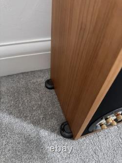 Monitor Audio Bronze BR5 Floor Standing Speakers (Fully Working & Tested)(brown)