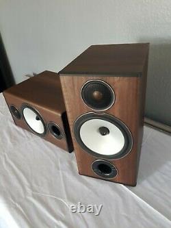 Monitor Audio Bronze BX2 stereo speakers on dedicated Spiked Stands