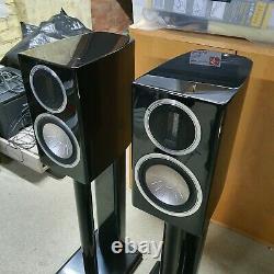 Monitor Audio Gold GX50 Hi Fi Speakers. High Gloss Black, stands not included
