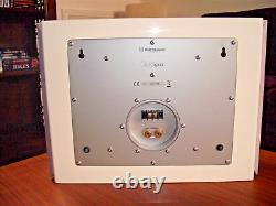 Monitor Audio Gx Fx Pair High End Rear Speakers In Piano Gloss White Pristine