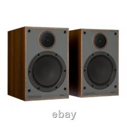 Monitor Audio Monitir 100 Bookshelf Speakers Walnut Pair Hi-Fi Stereo 8 Ohms