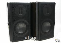Monitor Audio PL-100 Platinum stand mount Hi-Fi Stereo Speakers Ebony finish