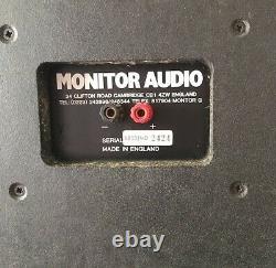 Monitor Audio R852MD Stereo Speakers, real walnut veneer