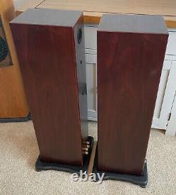 Monitor Audio RX6 Main / Stereo Speakers Walnut Veneer Excellent Condition