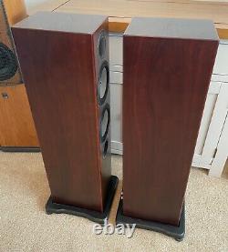 Monitor Audio RX6 Main / Stereo Speakers Walnut Veneer Excellent Condition