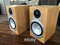 Monitor Audio Silver RS1 Oak, Beautiful Classic British Speakers. Cost £600