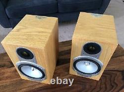 Monitor Audio Silver RS1 Oak, Beautiful Classic British Speakers. Cost £600