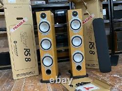 Monitor audio silver rs8 floor standing stereo speakers