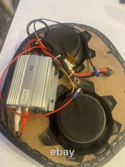 Motorcycle Stereo Car Audio Speakers Moped Accessories Easy Install