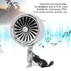 Motorcycle Stereo Speakers 1000W 4 Channels Audio Amplifier Stereo Speakers Set