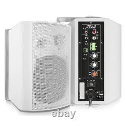 Multi Room In Wall Speaker System, Active with Bluetooth Audio, 4x DS50A White