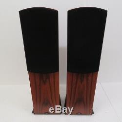Naim Allae stereo speakers in Maple complete with boxes & packaging -ideal audio