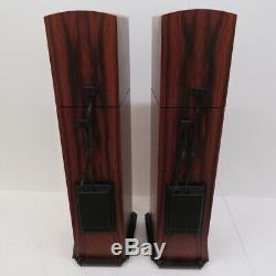 Naim Allae stereo speakers in Maple complete with boxes & packaging -ideal audio