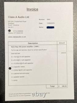 Naim Audio NAP 160 Stereo Power Amplifier