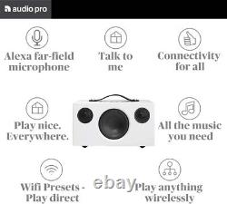 New Audio Pro Addon C5A with Alexa, Wireless, Bluetooth, Smart Speaker Black