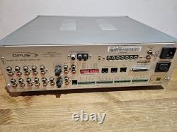 Opus MCU500 V2.0 Master Control Unit Multi Room Audio Pre-Amplifier. Silver