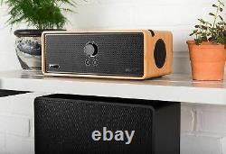 Orbitsound DOCK E30 Bluetooth/Wi-Fi Speaker System with Airsound (Bamboo)