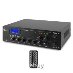 PDP CSPB6 6.5 Ceiling Speakers with 100V Amplifier 2-Zone PA Music System