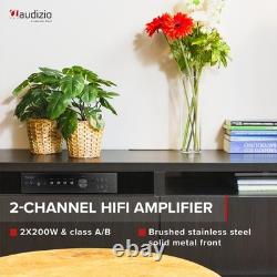 PD Home Audio Ceiling Speaker System with AD220B Bluetooth Amplifier 2x KVCS5