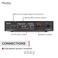 PD Home Audio Ceiling Speaker System with AD220B Bluetooth Amplifier 2x KVCS5