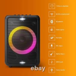 PHILIPS Audio TAX3206/94 80W Bluetooth Party Speaker with 14 Hours Play With Mic
